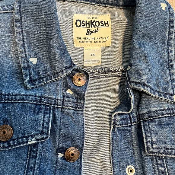 Jean coat with little hear - Picture 3 of 3